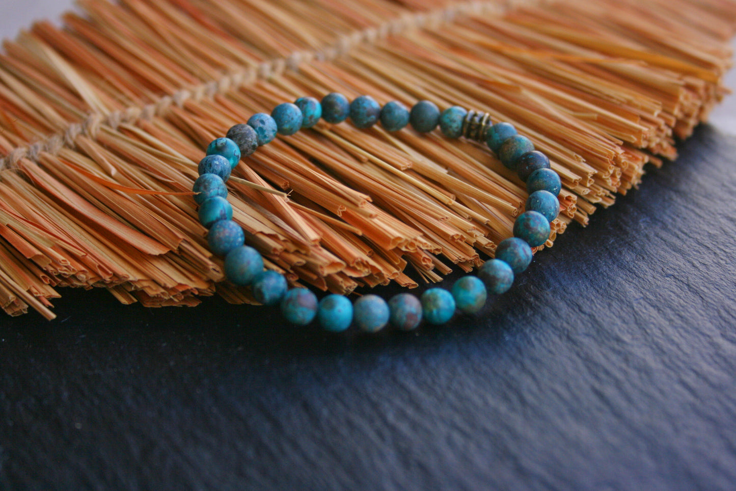 Mens Beaded Bracelet Set – Tibetan Agate, Turquoise & Leather Bracelets