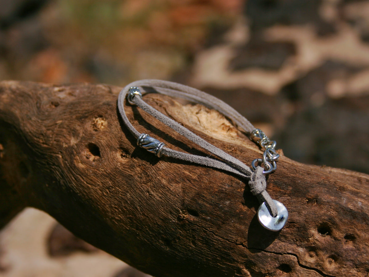 Mens Agate & Lava Stone Bracelet Set – Boho Wood Beaded Bracelets